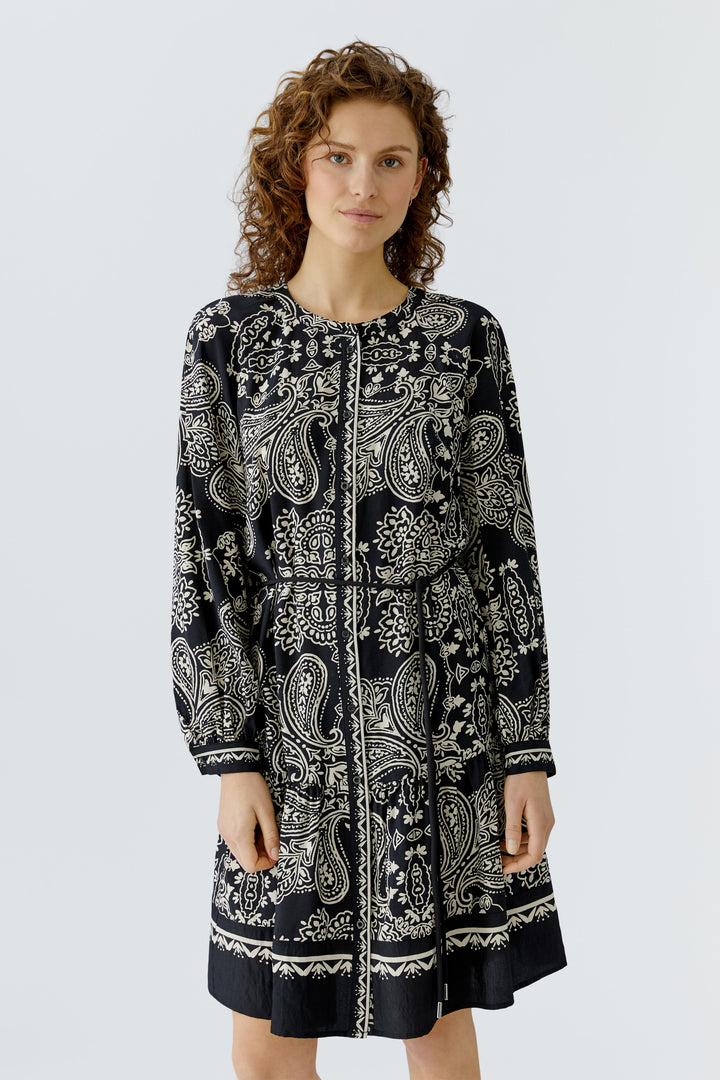 Robe fluide à imprimé cachemire esprit bohème
