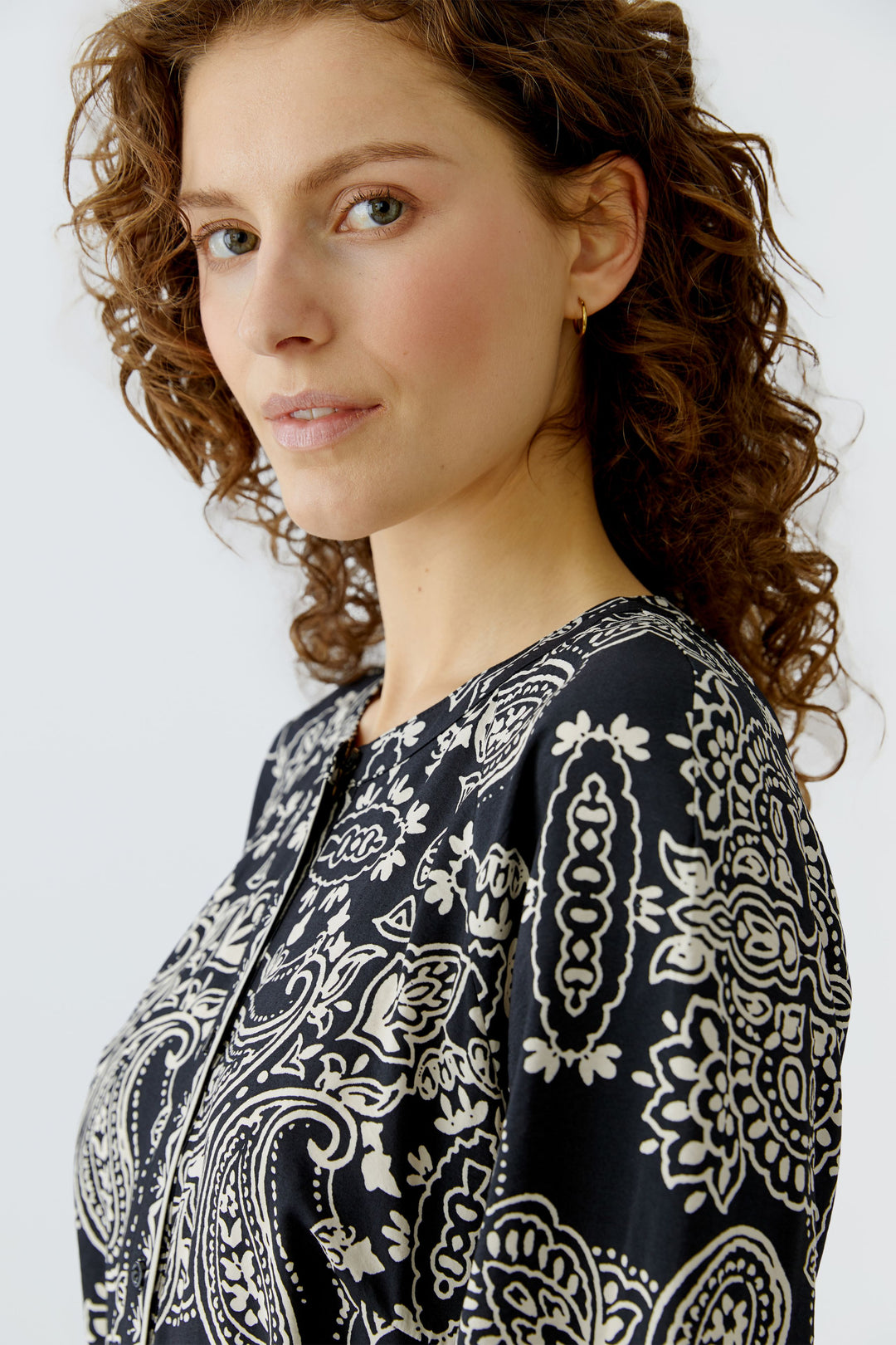 Robe fluide à imprimé cachemire esprit bohème