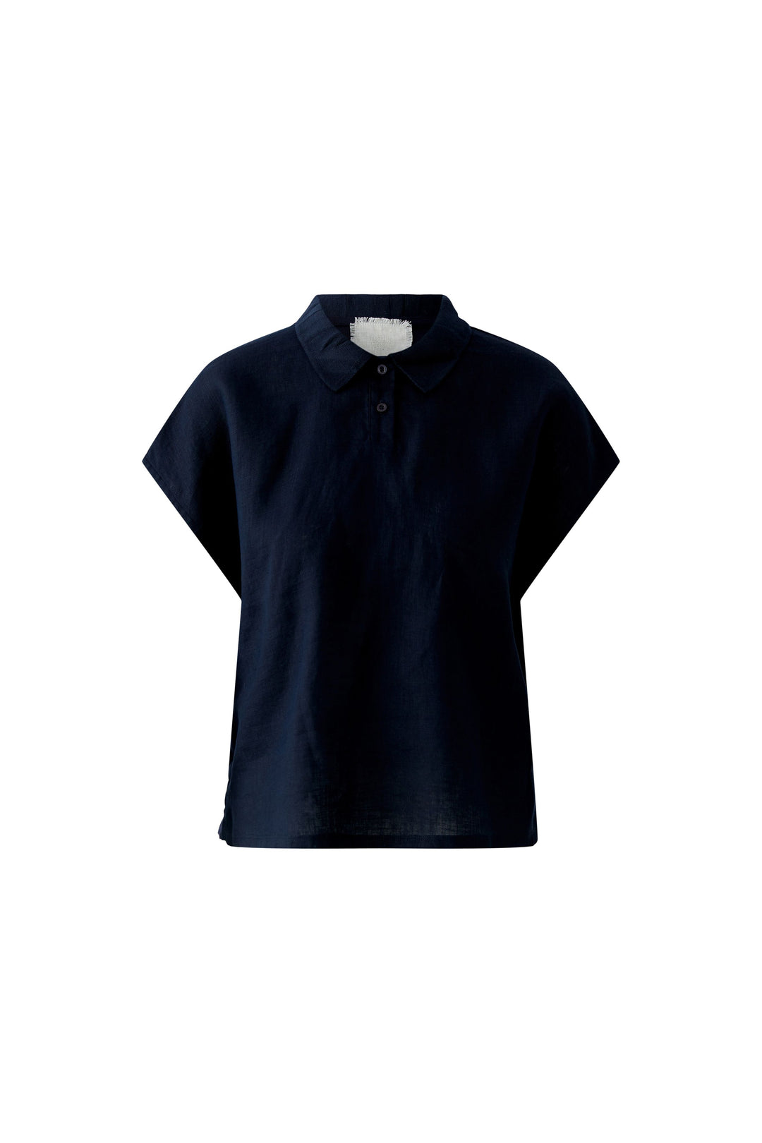 Polo en lin et coupe écourtée