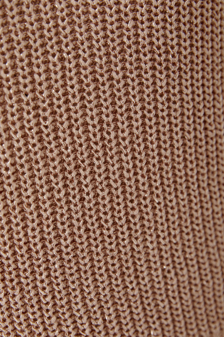 Haut en tricot à encolure V