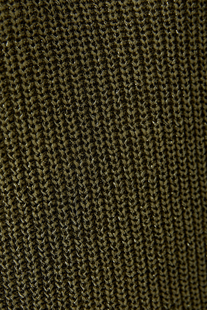 Haut en tricot à encolure V