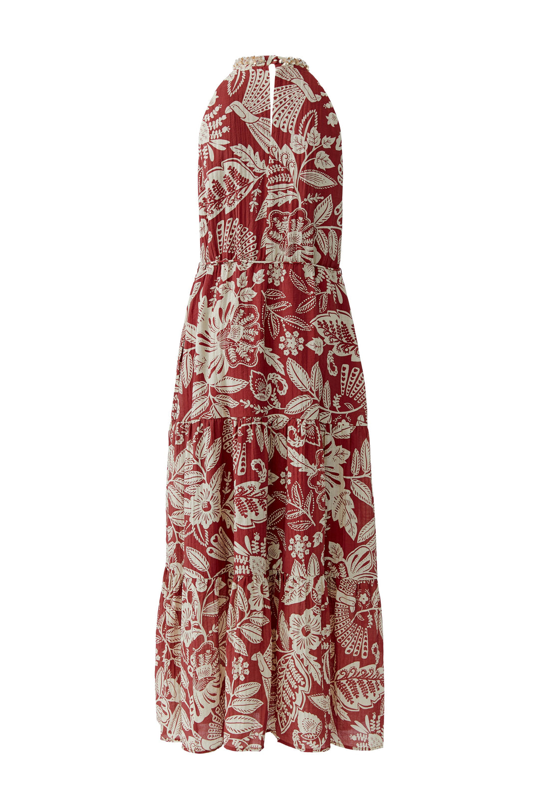 Robe longue bohème à encolure licou