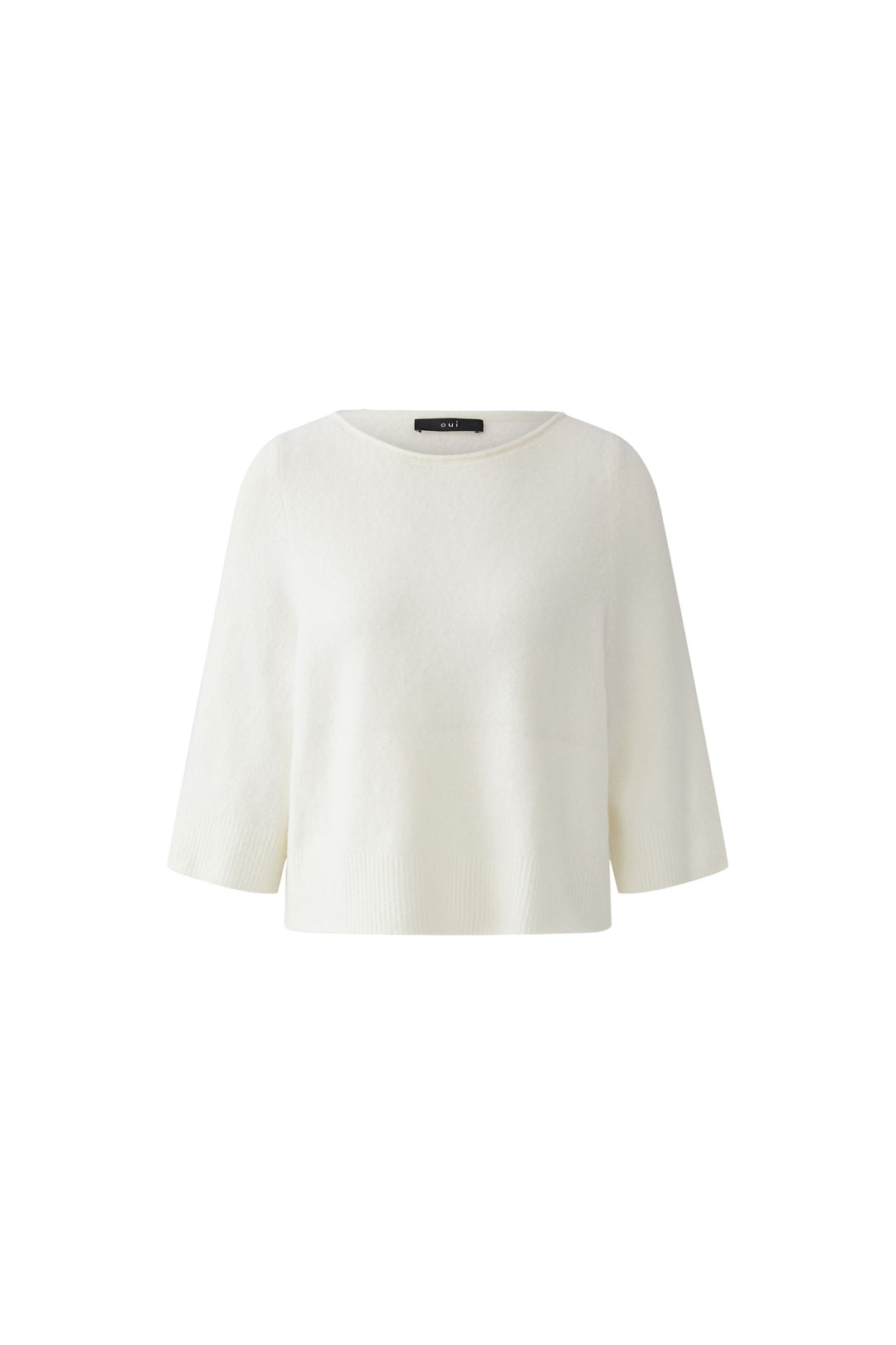 Pull ample à manches trois-quarts