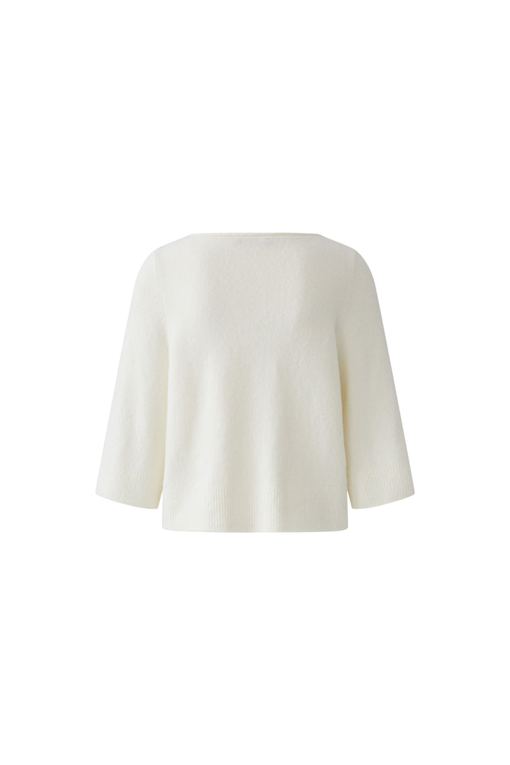 Pull ample à manches trois-quarts
