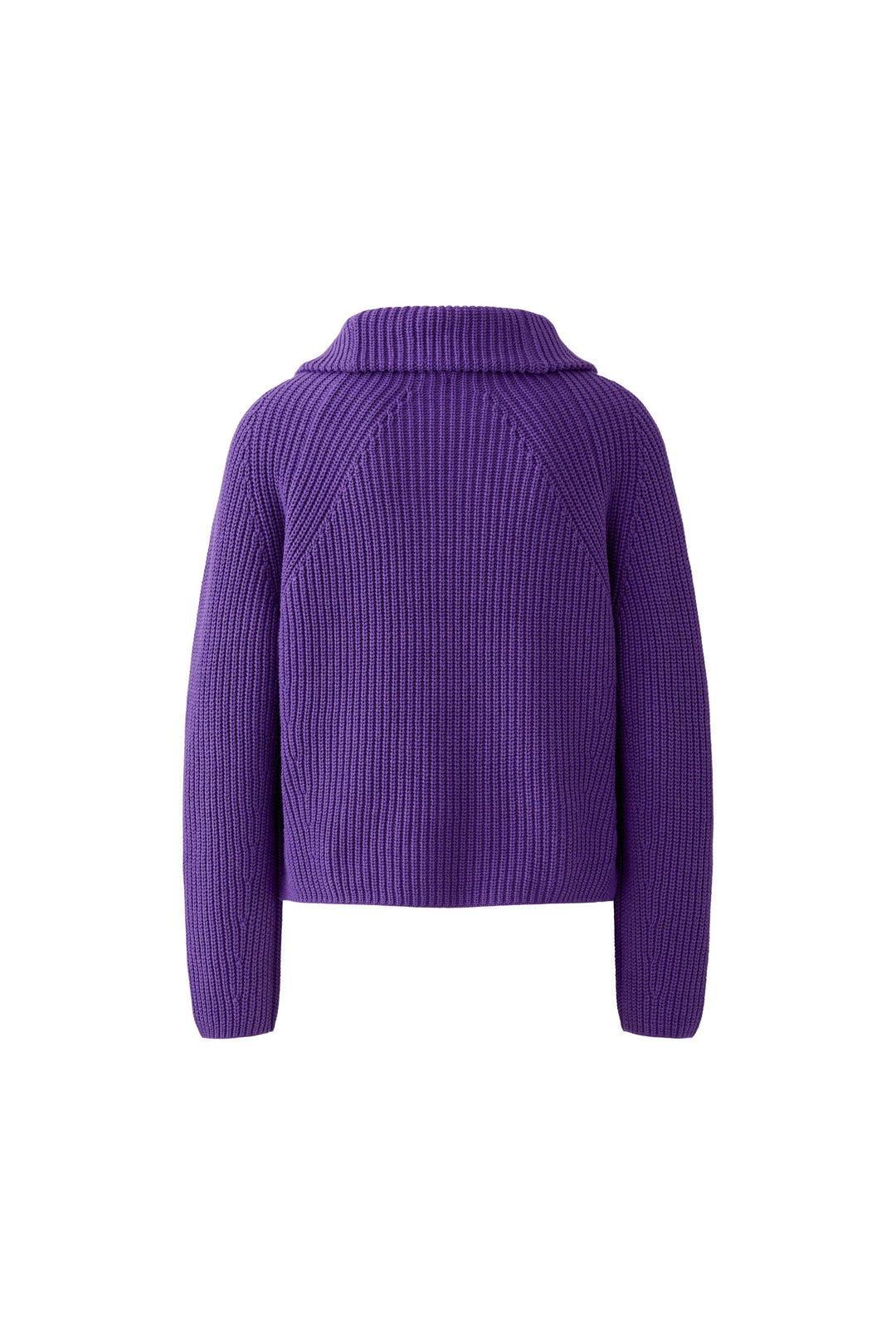 Pull côtelé à fermeture éclair
