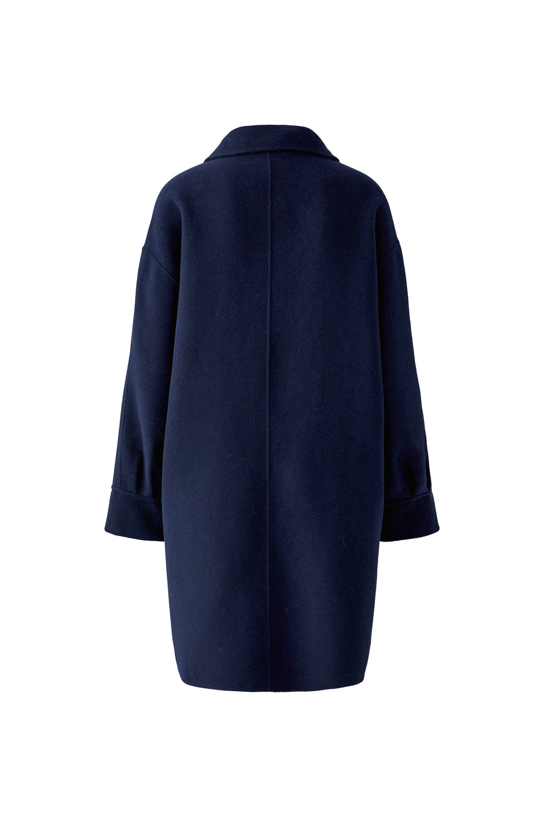 Manteau surdimensionné en drap de laine