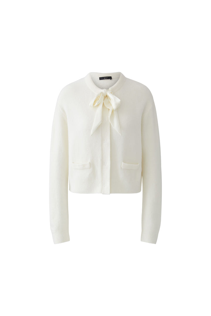 Cardigan élégant à nœud