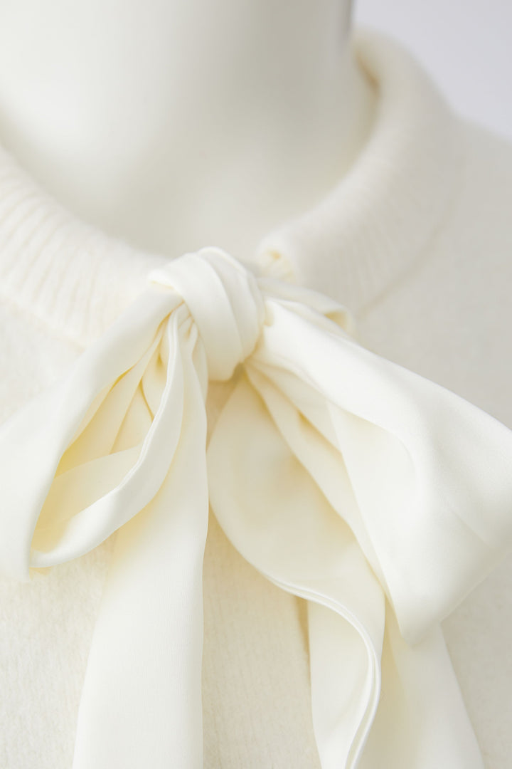 Cardigan élégant à nœud