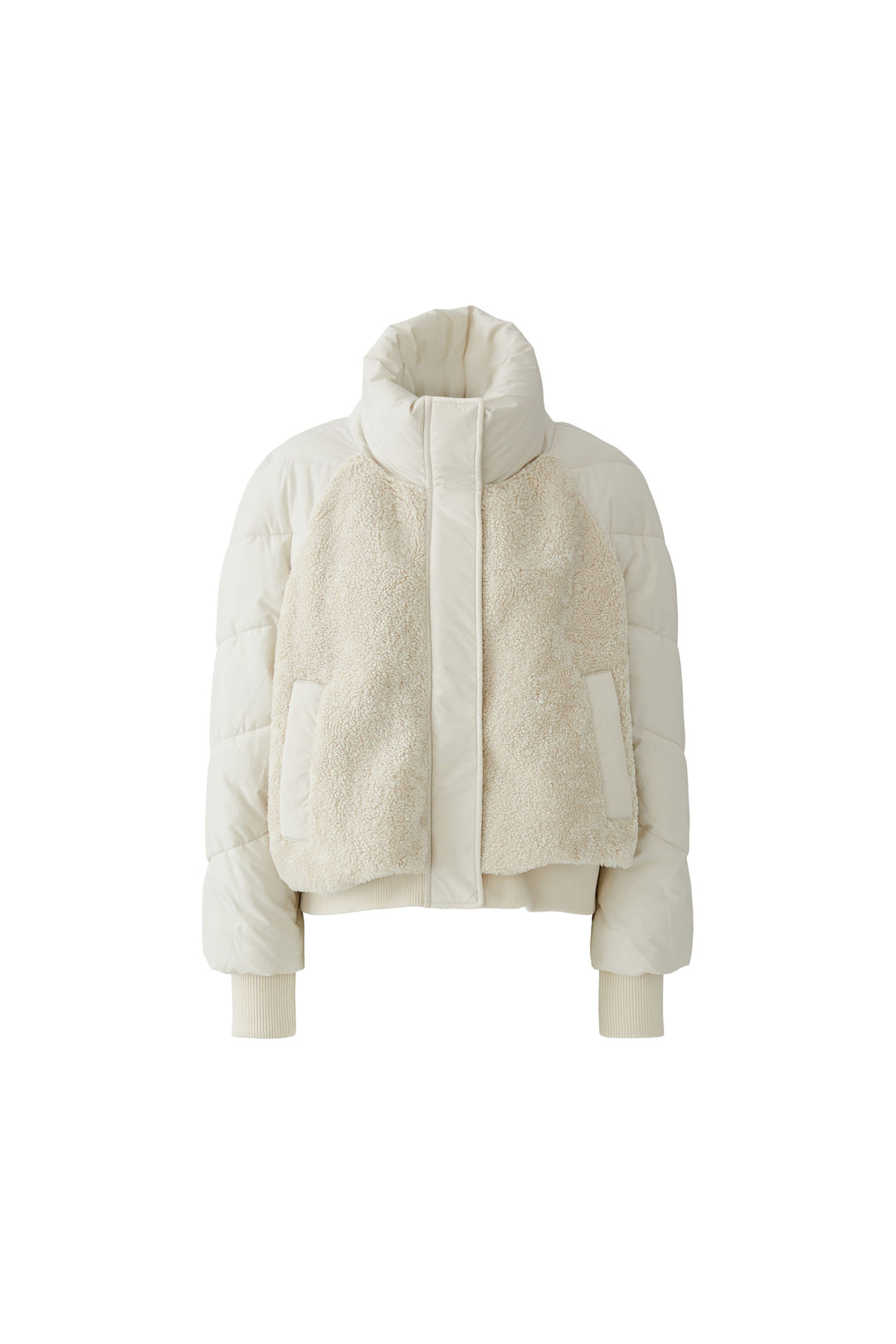 Veste matelassé à col montant