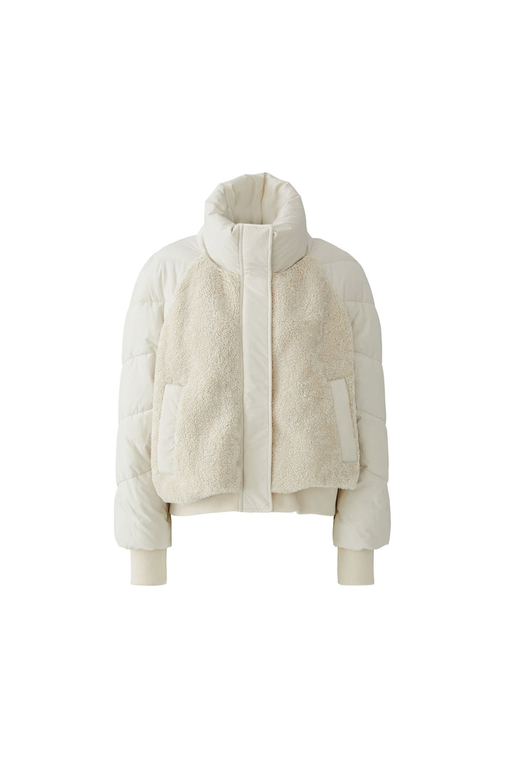 Veste matelassé à col montant