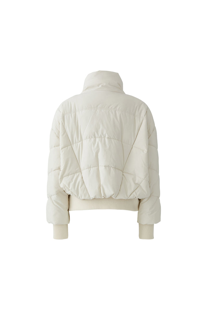Veste matelassé à col montant