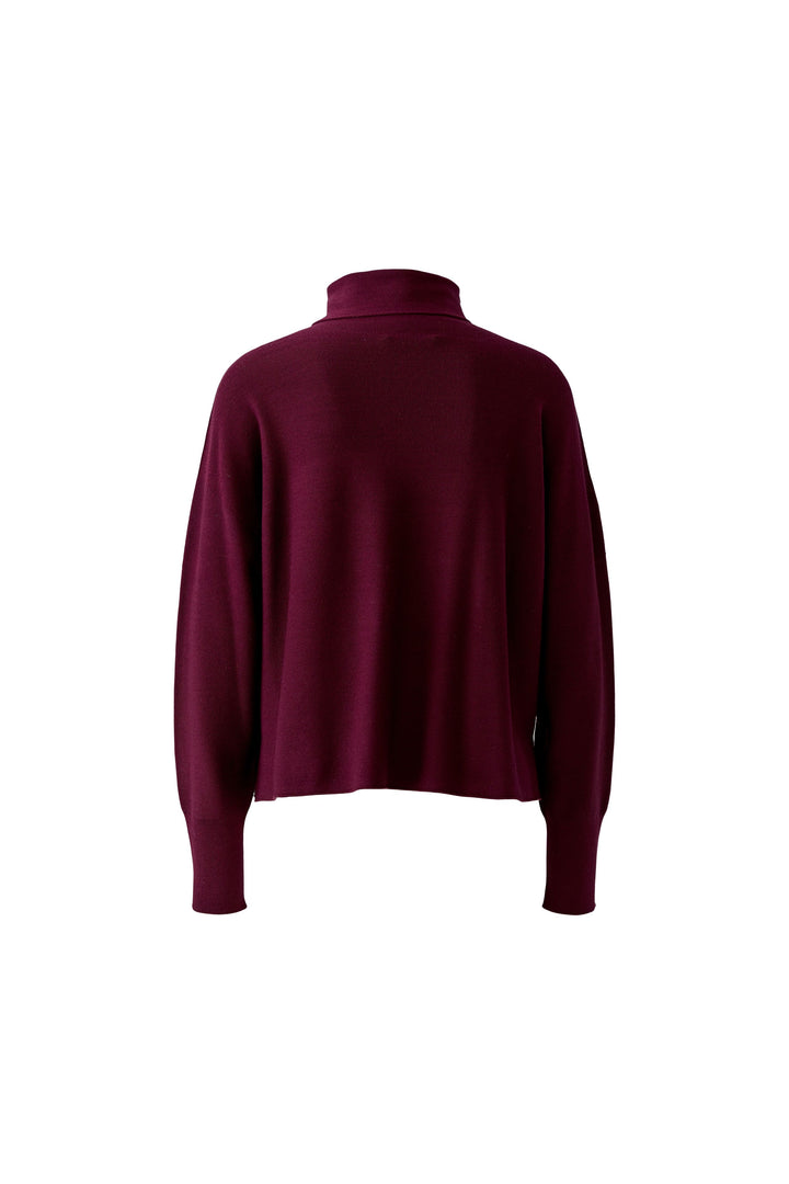 Pull ample à col roulé