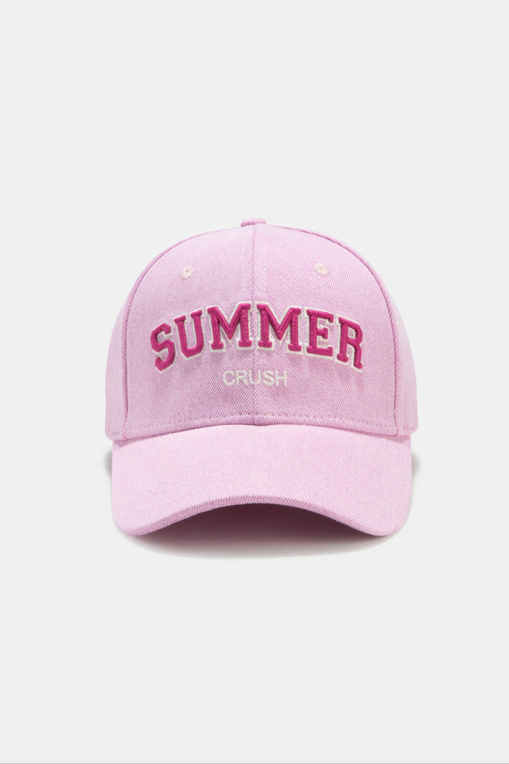 Casquette avec écriture brodée Arosa