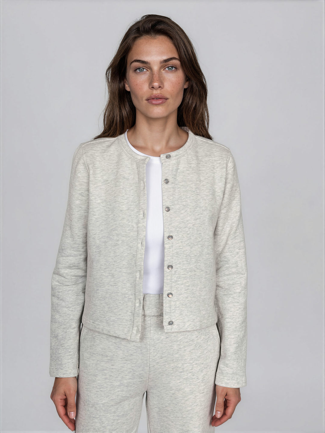 Cardigan coton ouaté Abby