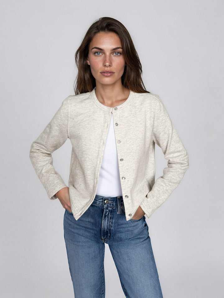 Cardigan coton ouaté Abby