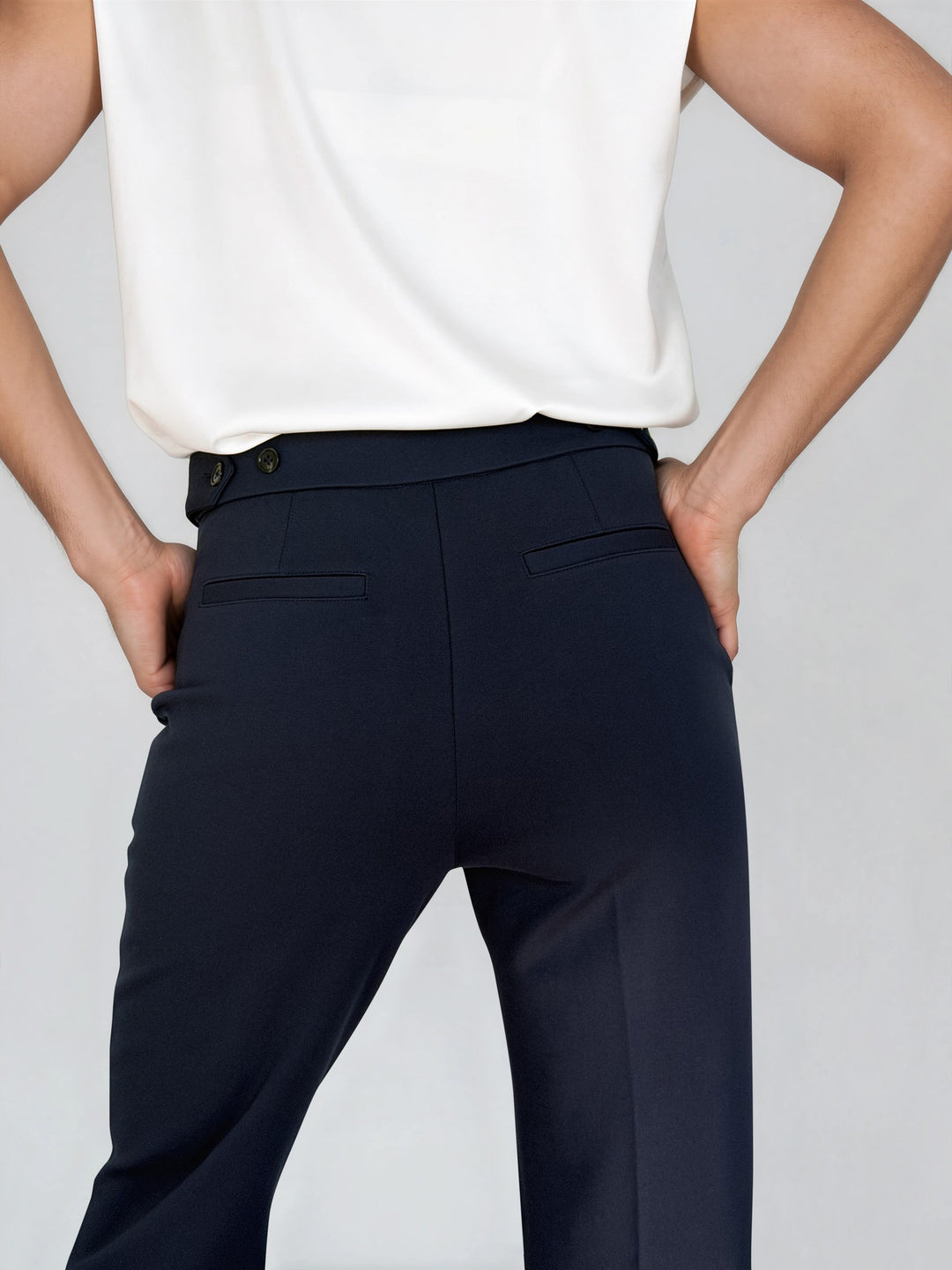Pantalon ajusté à taille modulable Billie