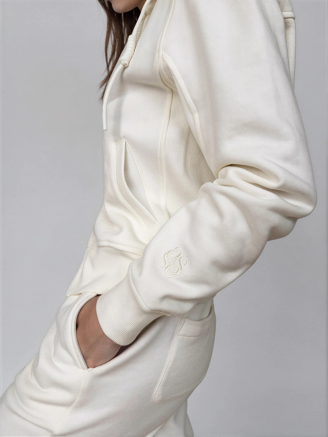 Veste coton ouaté avec zip Credo