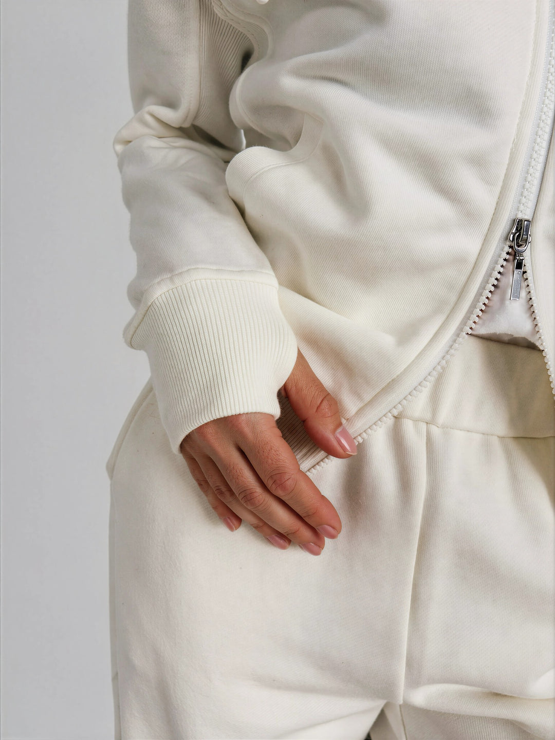 Veste coton ouaté avec zip Credo