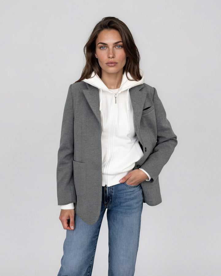 Veste coton ouaté avec zip Credo