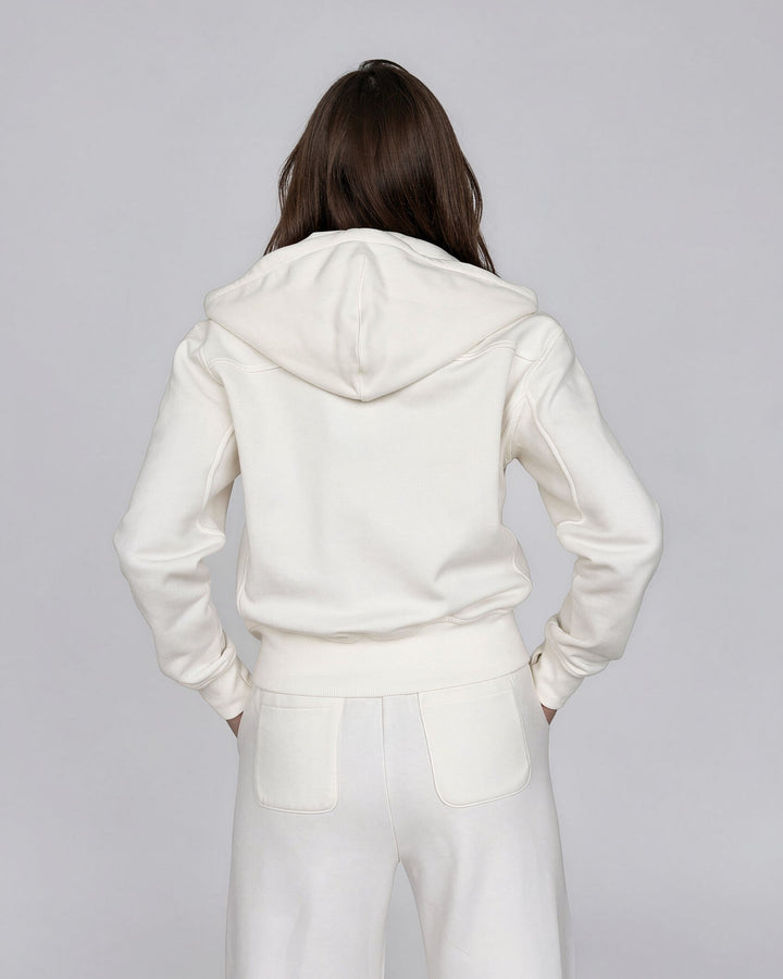Veste coton ouaté avec zip Credo