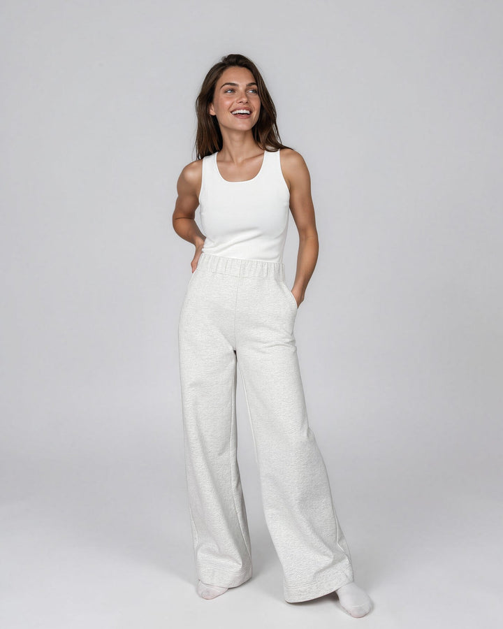 Pantalon coton ouaté Lia