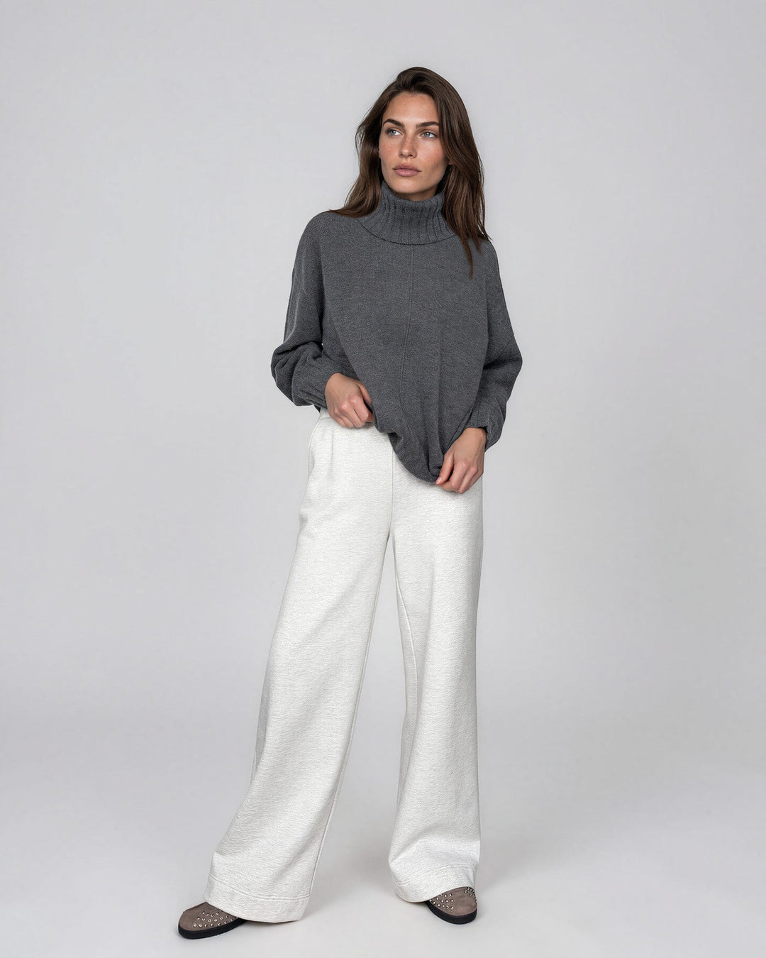 Pantalon coton ouaté Lia