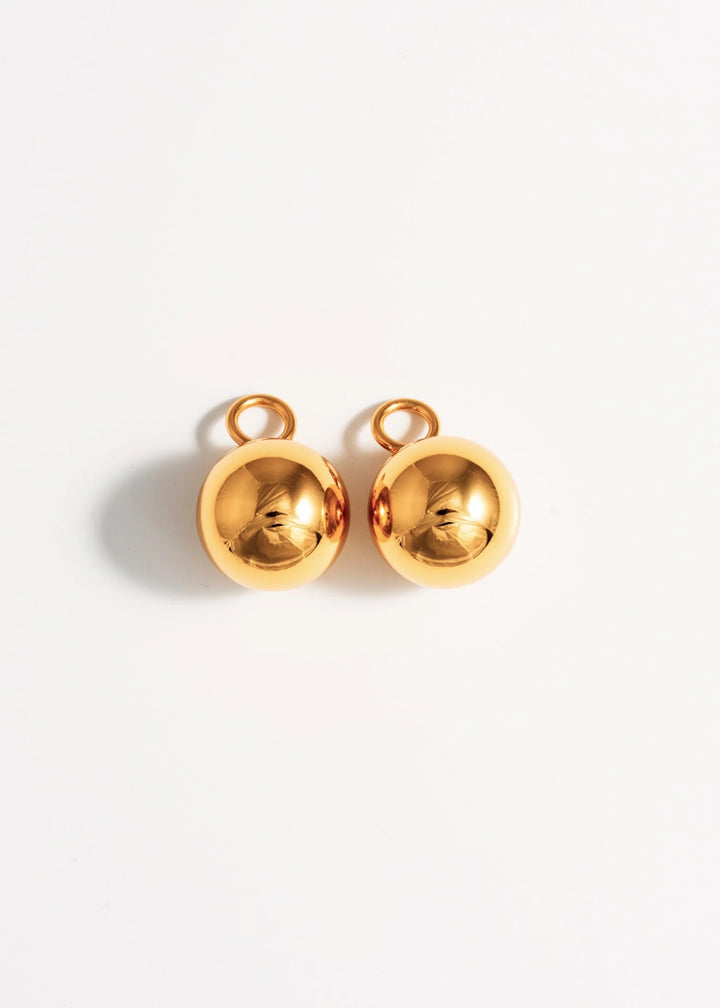 Charms de boules dorées AU