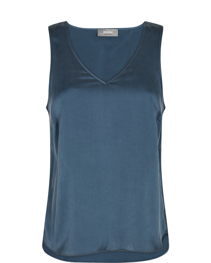 Camisole en soie avec col V Astrid