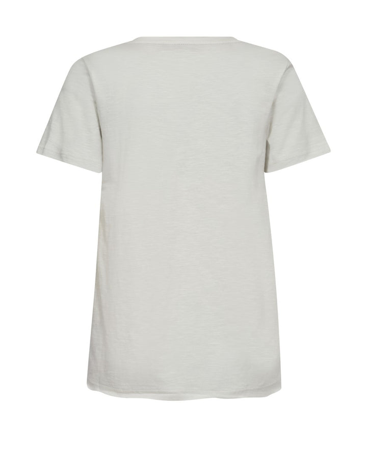 T-shirt avec perles et motif d'ailes Nadine