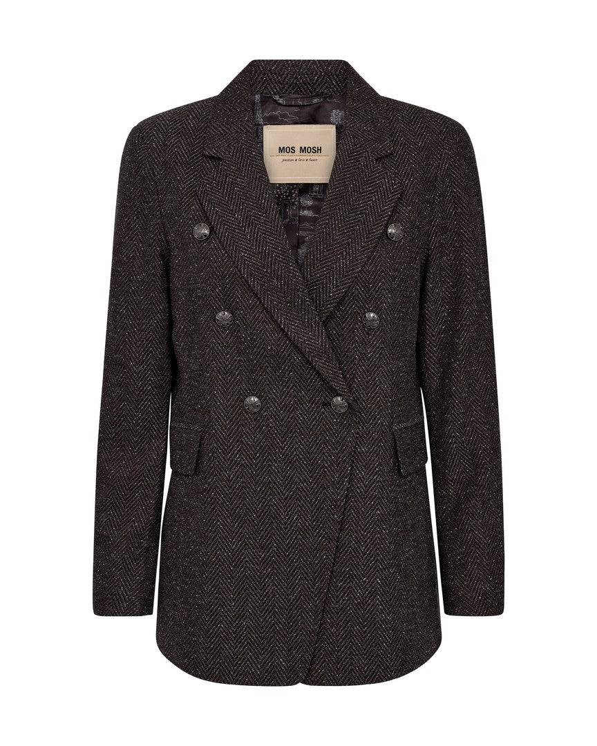 Veston croisé avec motif chevron Babeth Svala