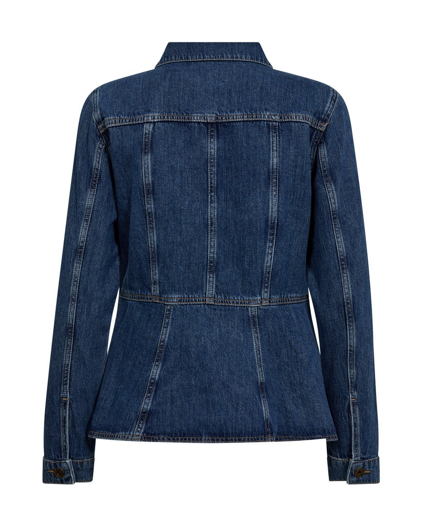 Chemise en denim avec surpiqûres Cintura Odak