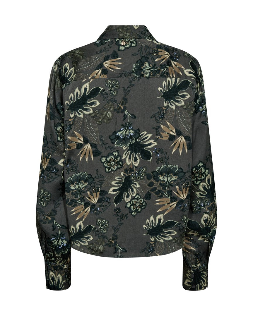 Blouse soyeuse avec imprimé floral Abina Floro