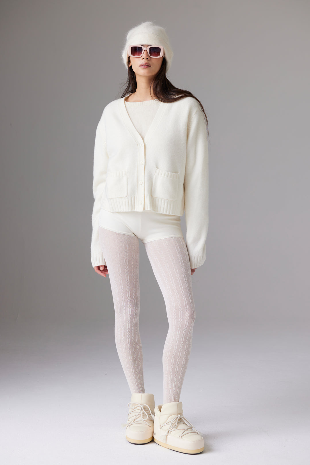 Cardigan en laine et cachemire Alamo