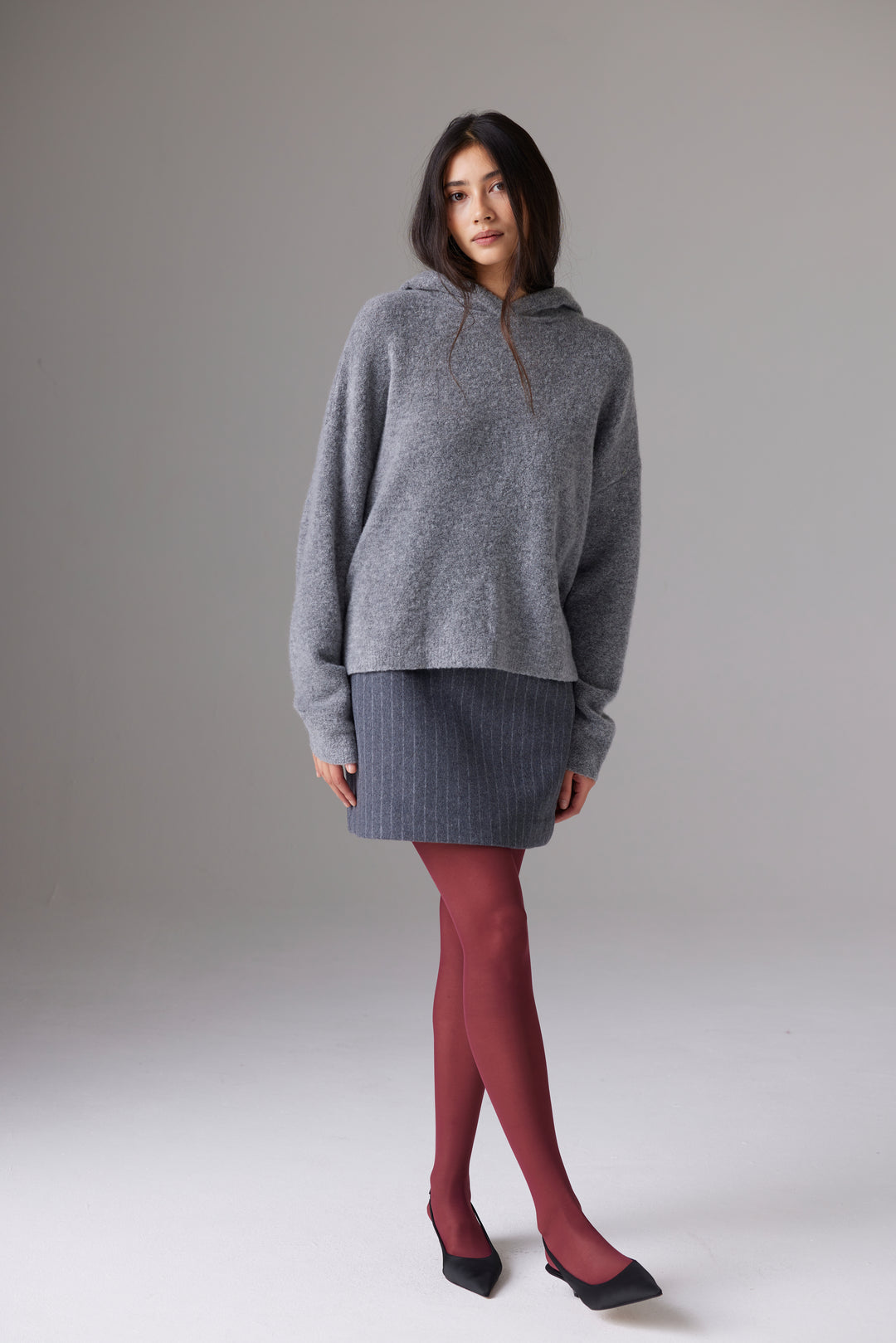 Hoodie en laine et cachemire Zeta Jumana