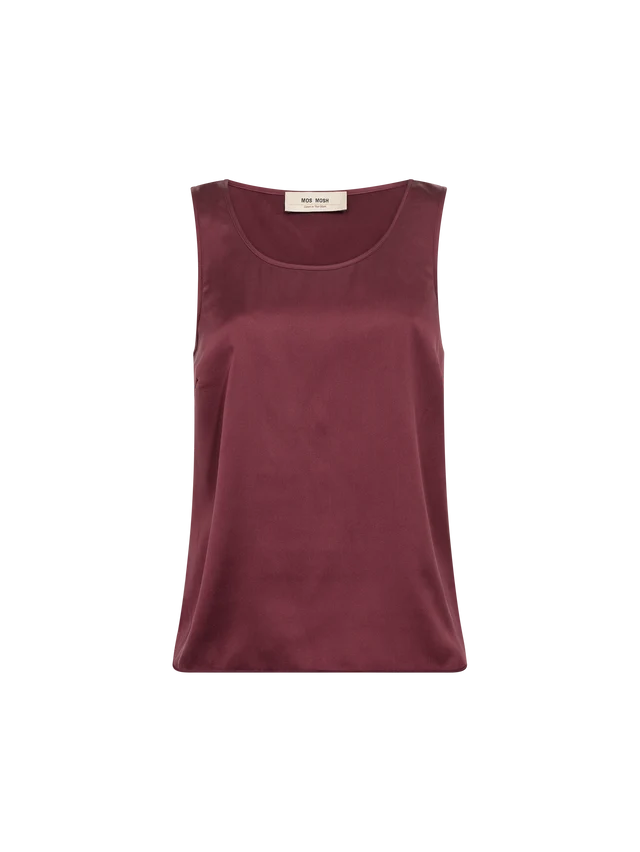 Camisole fluide à encolure ronde Astrid