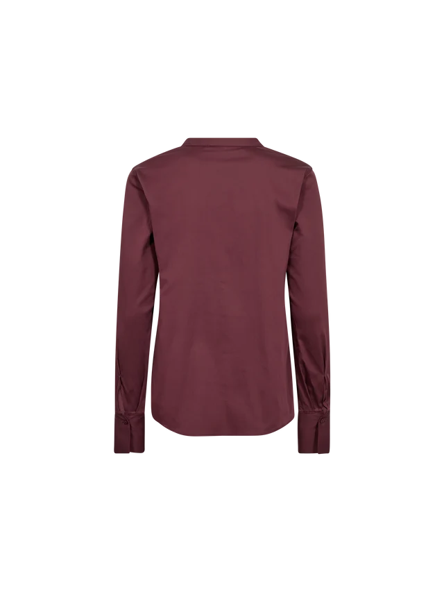 Chemise ajustée à encolure en V Matthea