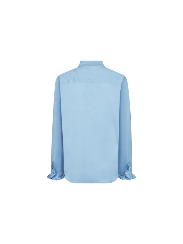 Chemise ajustée à poignets plissés Hassie Pleat