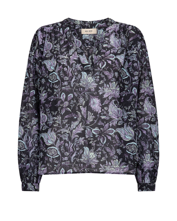 Chemisier léger à imprimé floral Tenca Fleura