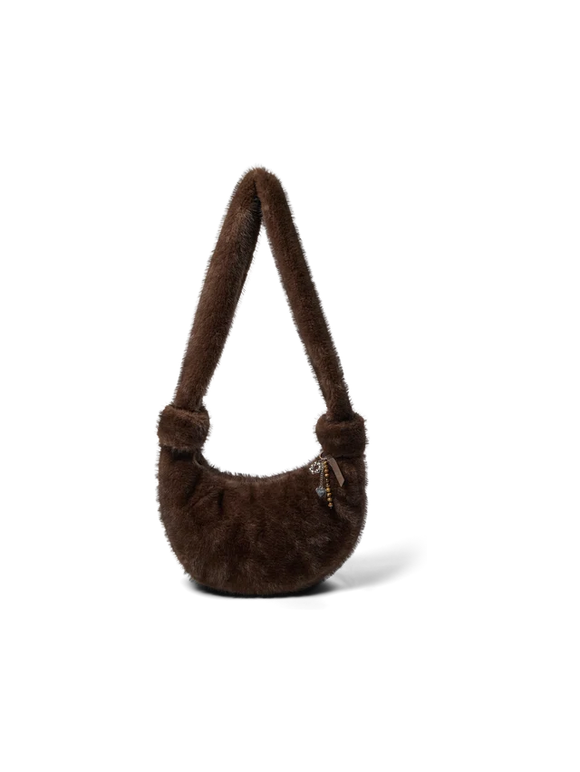Sac hobo en fausse fourrure Cia