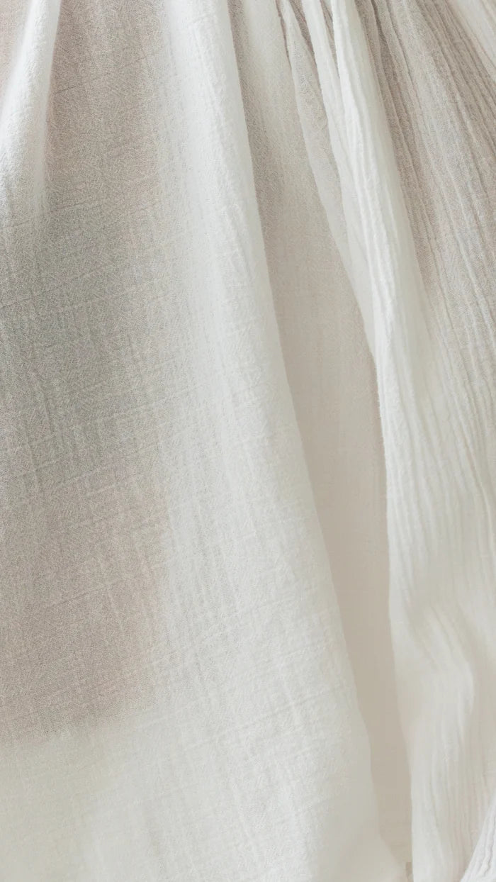 Chemise Aida en coton gaufré