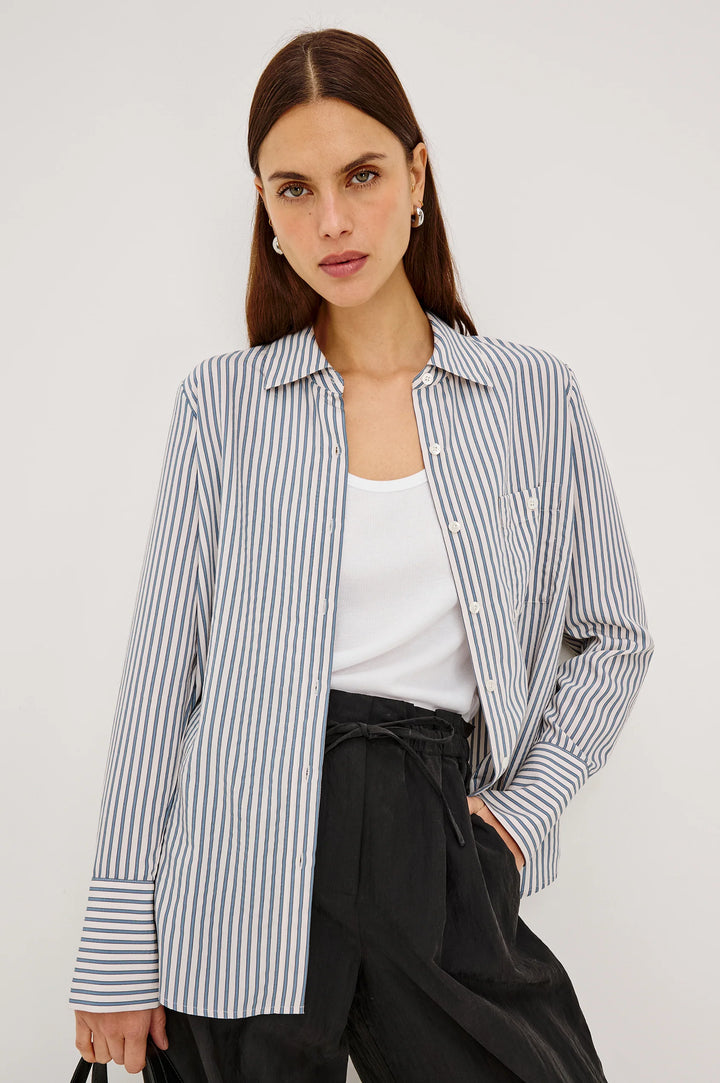 Chemise à fines rayures Beck