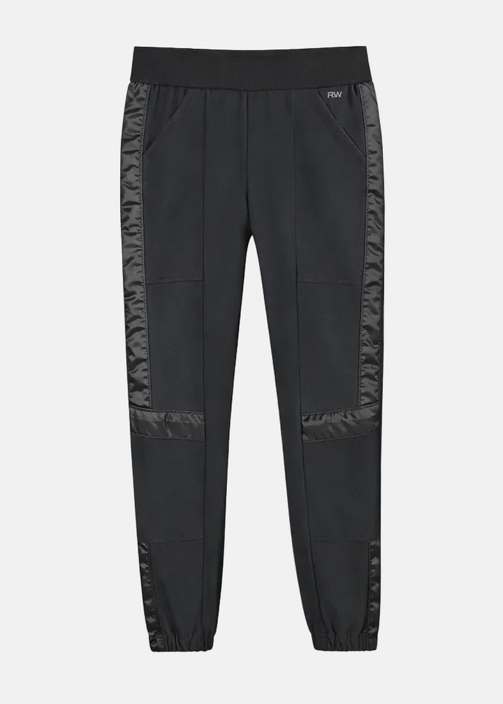 pantalon ajusté épais avec bandes satinées Jet