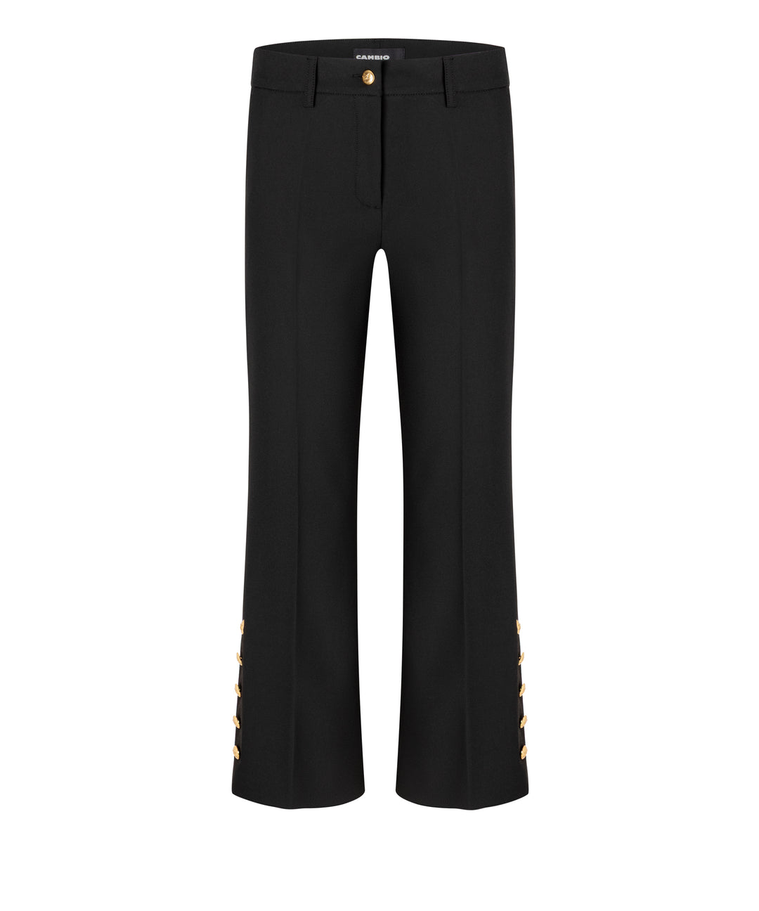 Pantalon bootcut avec boutons dorés France