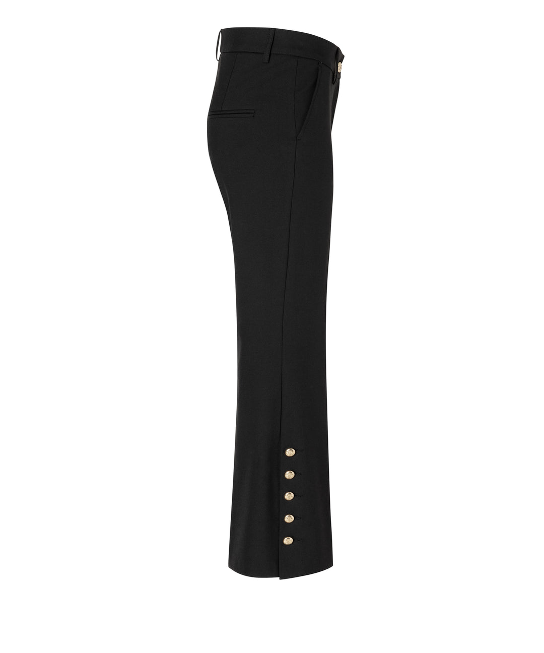 Pantalon bootcut avec boutons dorés France