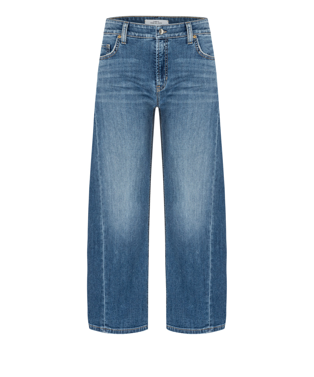 Jeans raccourci à jambe ballon Oria