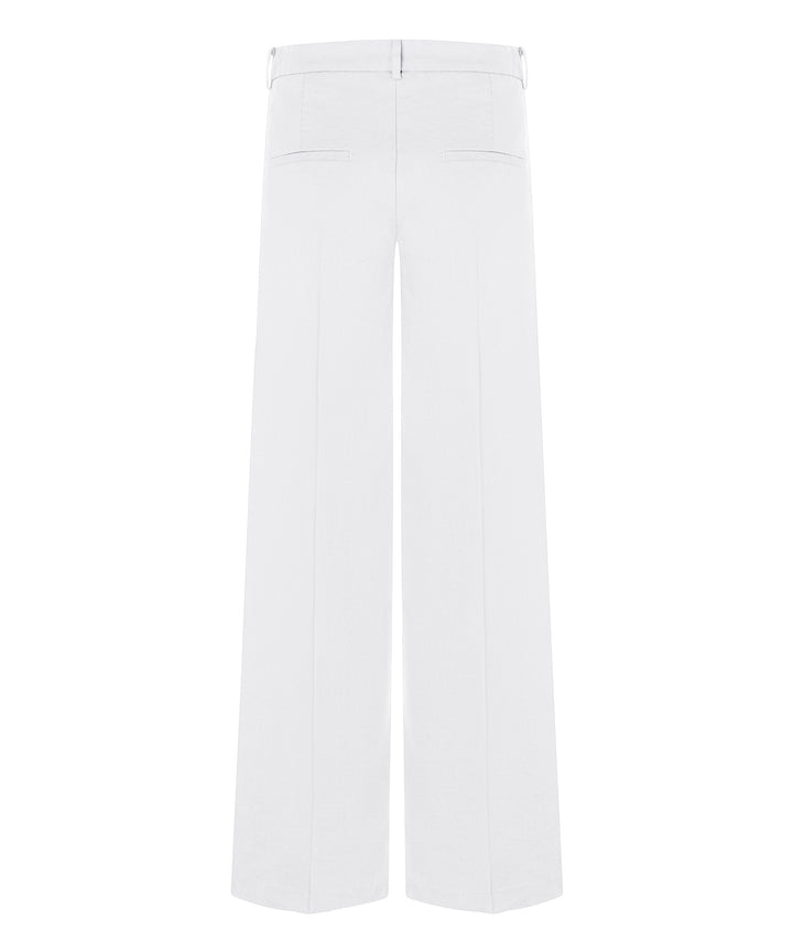 Pantalon en lin à jambe large Mira