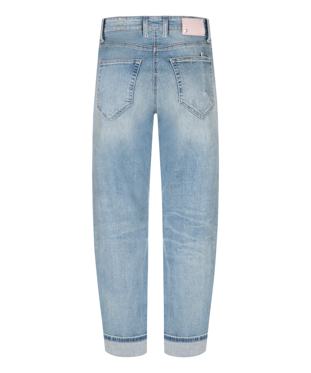 Jeans Gaia droit à revers