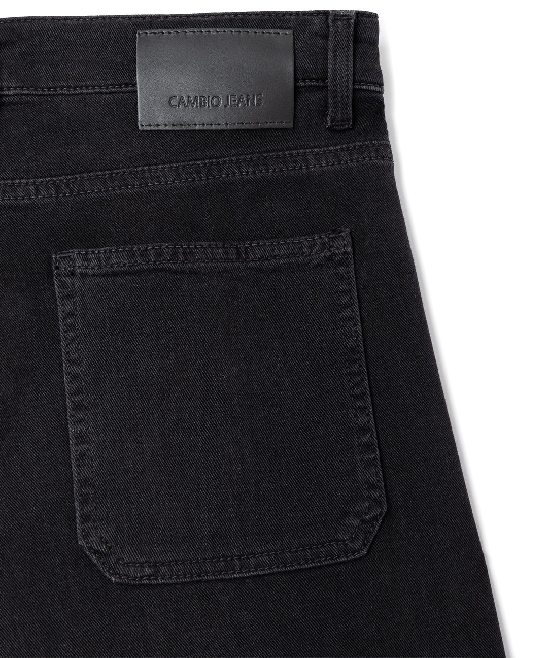 Jeans à jambes larges et poches ornées Ada