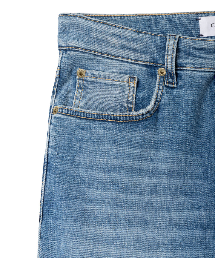 Jeans Gini droit et court