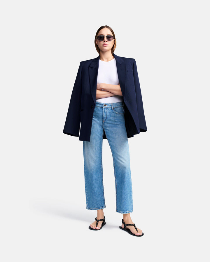 Jeans droit longueur cheville Paris